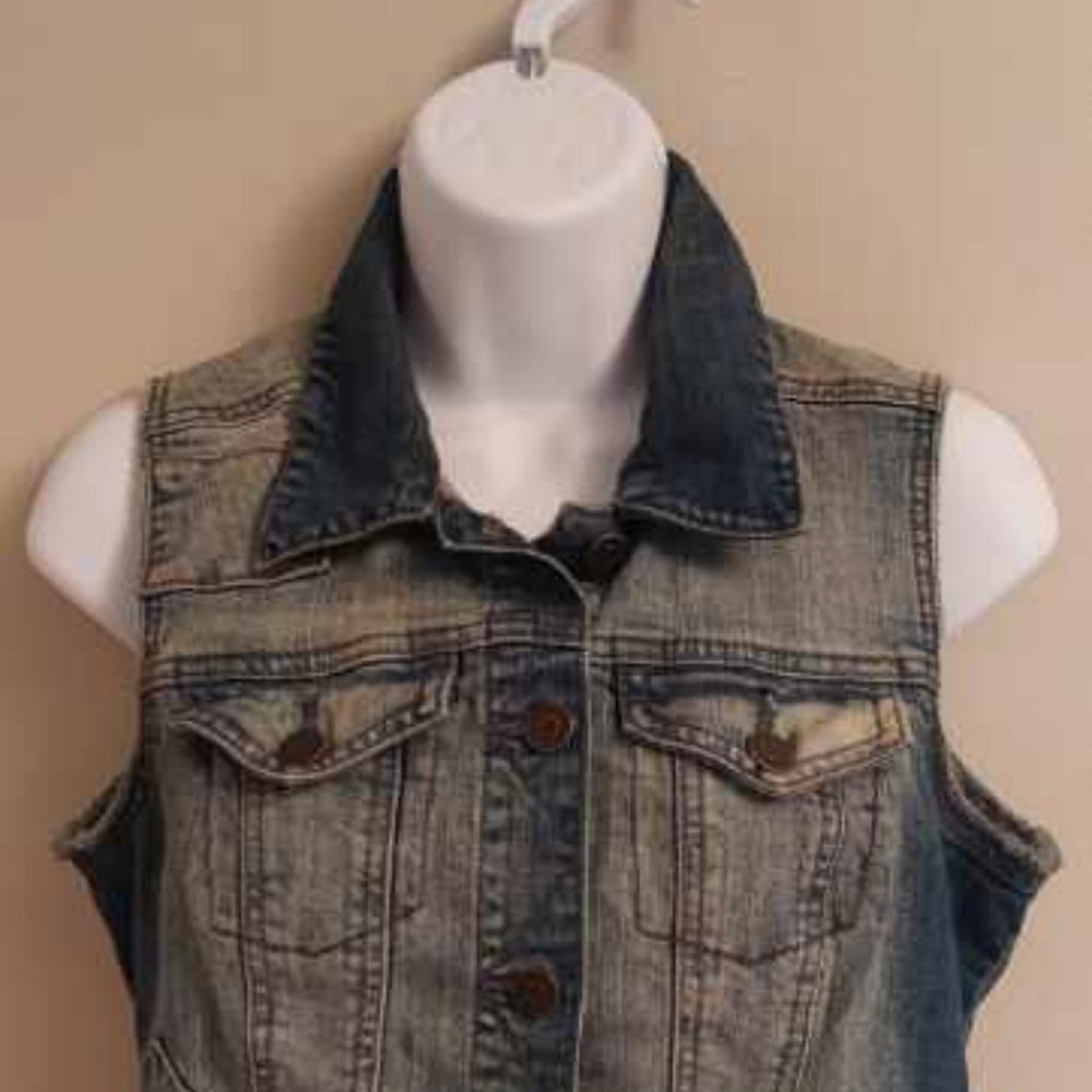 Calvin Klein stonewashed vest